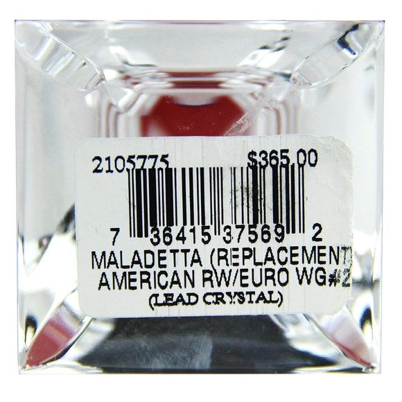 BACCARAT MALADETTA AMERICAN RED WINE LEAD CRYSTAL GLASS MADE IN FRANCE BRAND NEW - Picture 5 of 6
